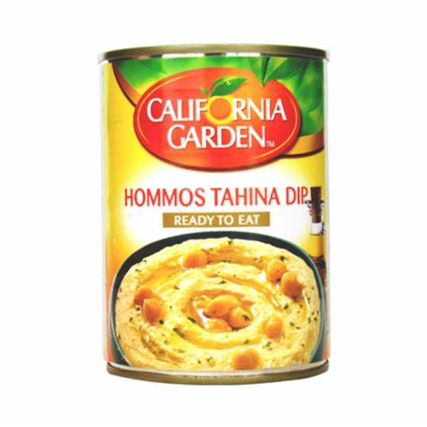 CALIFORNIA Garden Hommos Tahini Chick Pea Dip 24×400 g