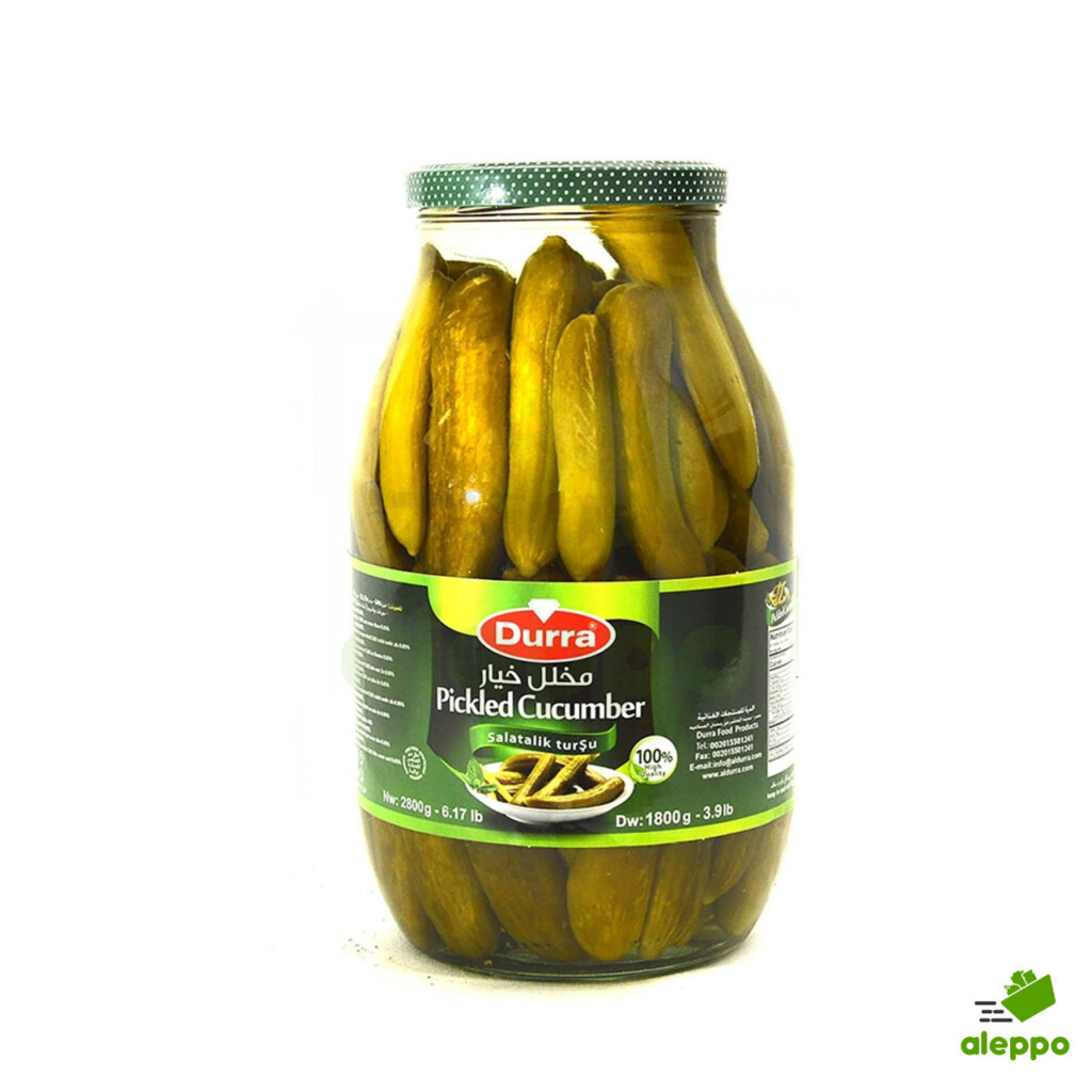 DURRA CUCUMBER PICKLES SMALL 2800G Glass