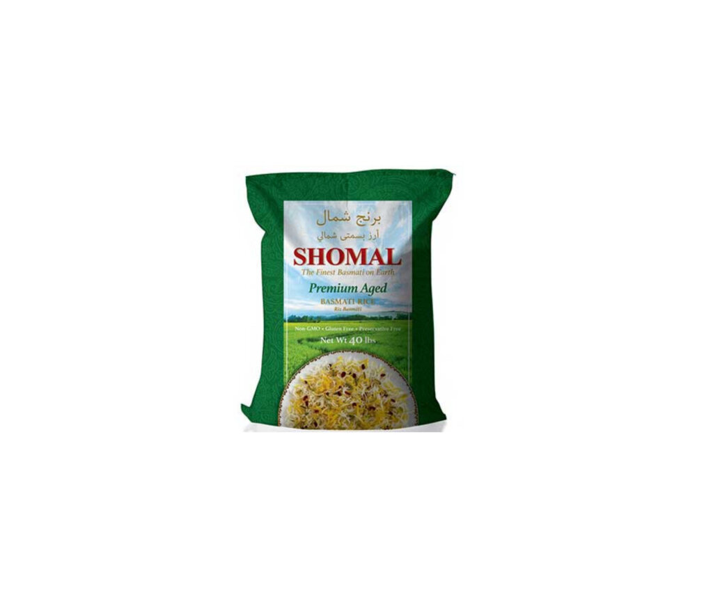 SHOMAL RICE GREEN 40LB