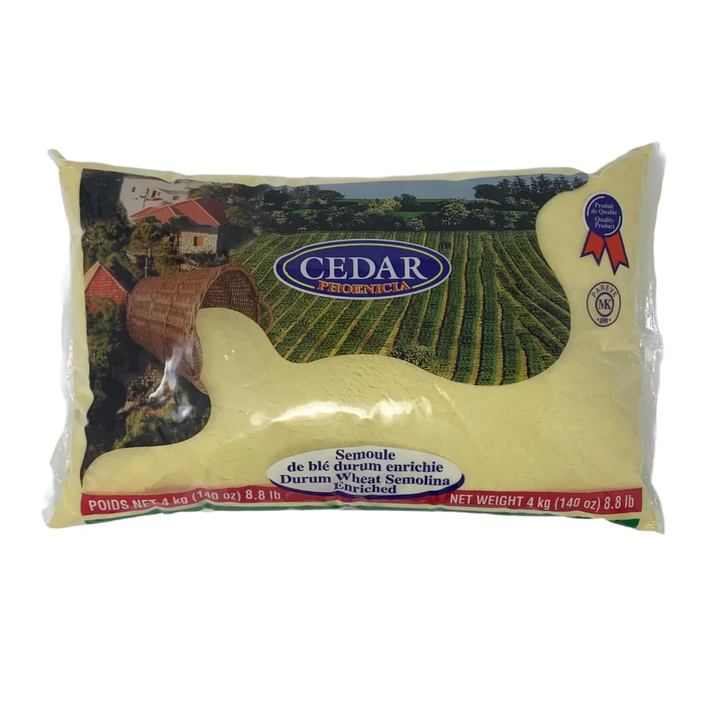 CEDAR SEMOLINA DURUM 4KG