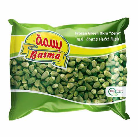 BASMA FROZEN GREEN OKRA ( ZERO )