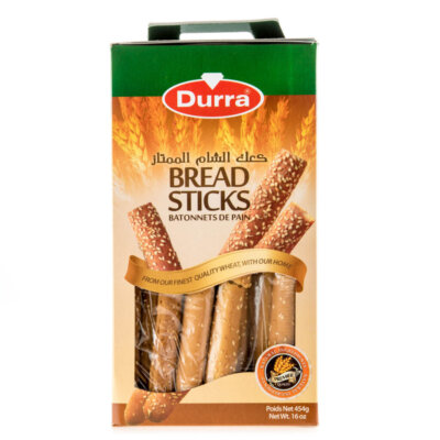 DURRA BREAD STICK W SESAME 12x454G