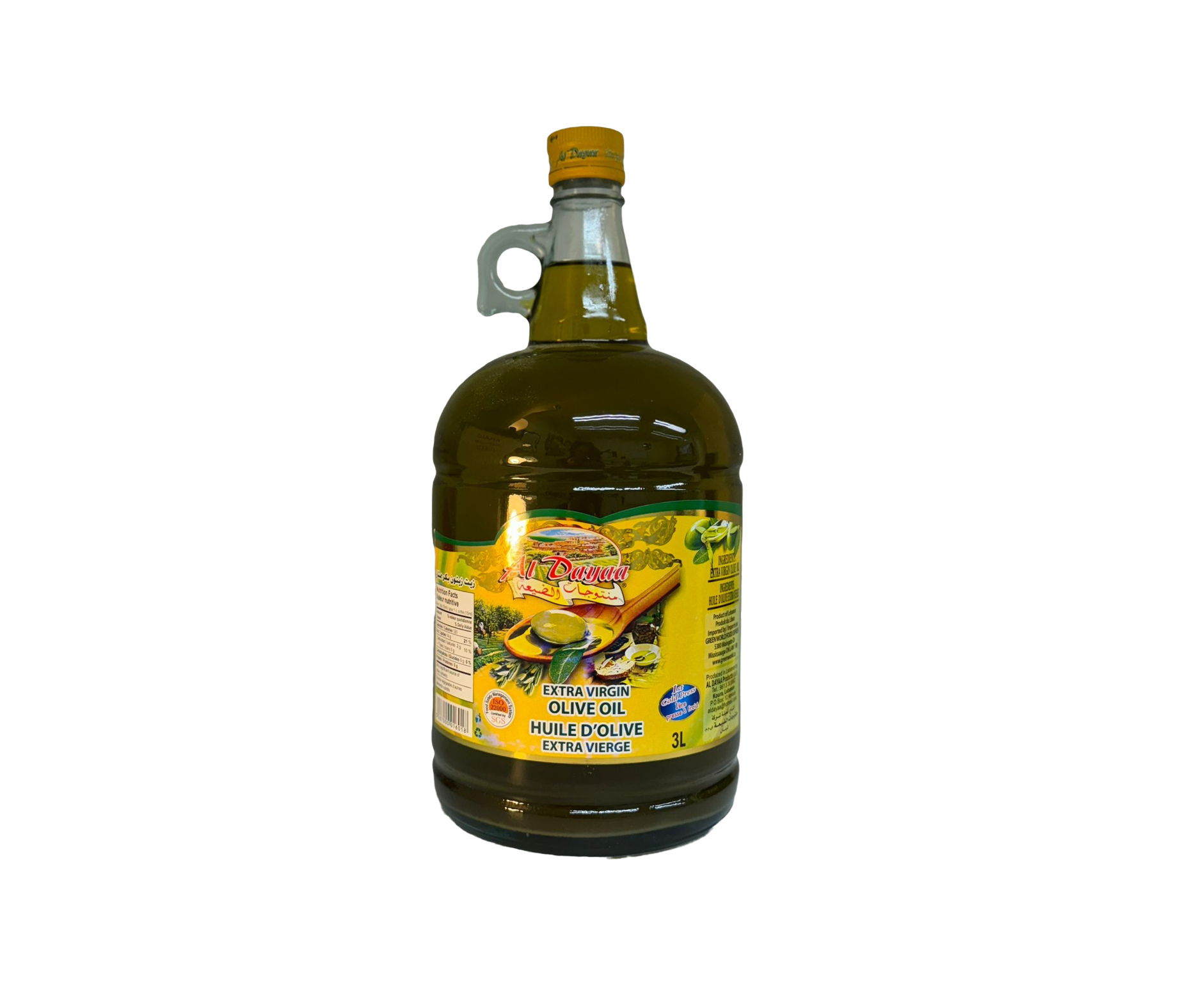 EXTRA OLIVE OIL ( DAYAA/ KOURA ) EXTRA VIRGIN4x3LT