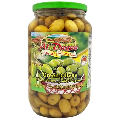 GREEN OLIVES [DAYAA/KOURA] 12X1000g