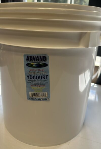 YOGURT GREEK 6% 15KG