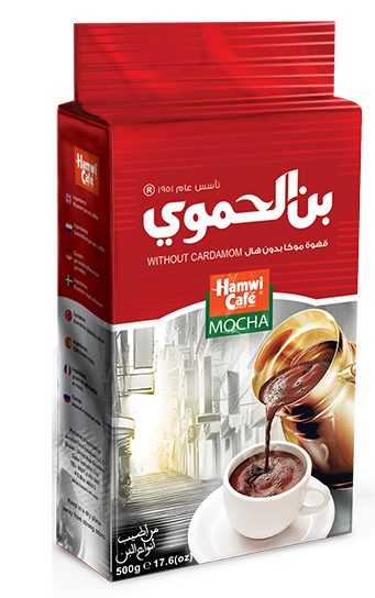 Hamawi Cafe’ Mocha Plain Red 12x450g