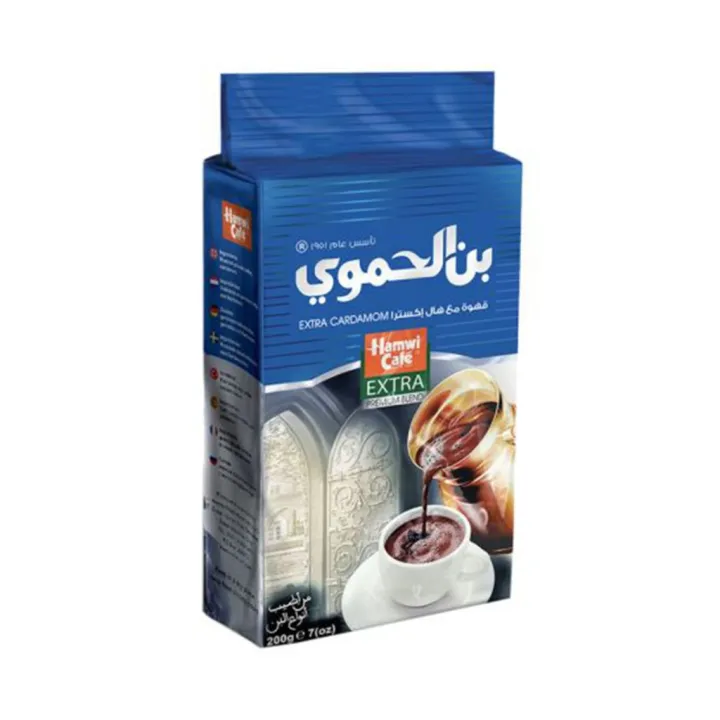 Hamawi Cafe’ Extra Cardamom Blue12x450g